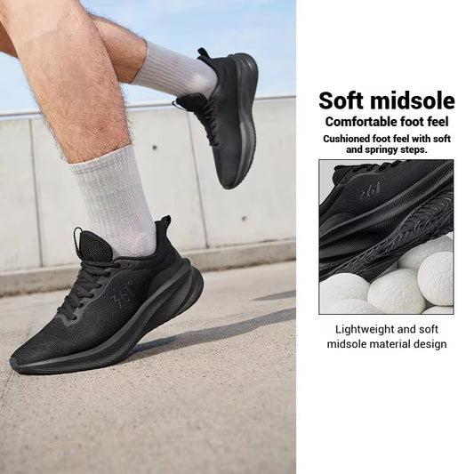 361° Fengye 5.0 Waterproof Running Shoes Lightweight Cushioned Sneakers