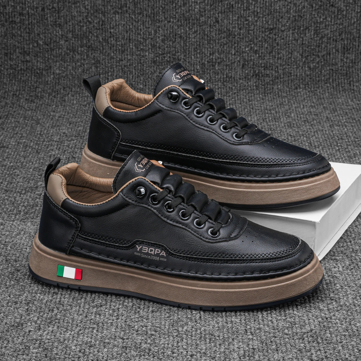Men's Lace-Up Fashion Casual Sneakers