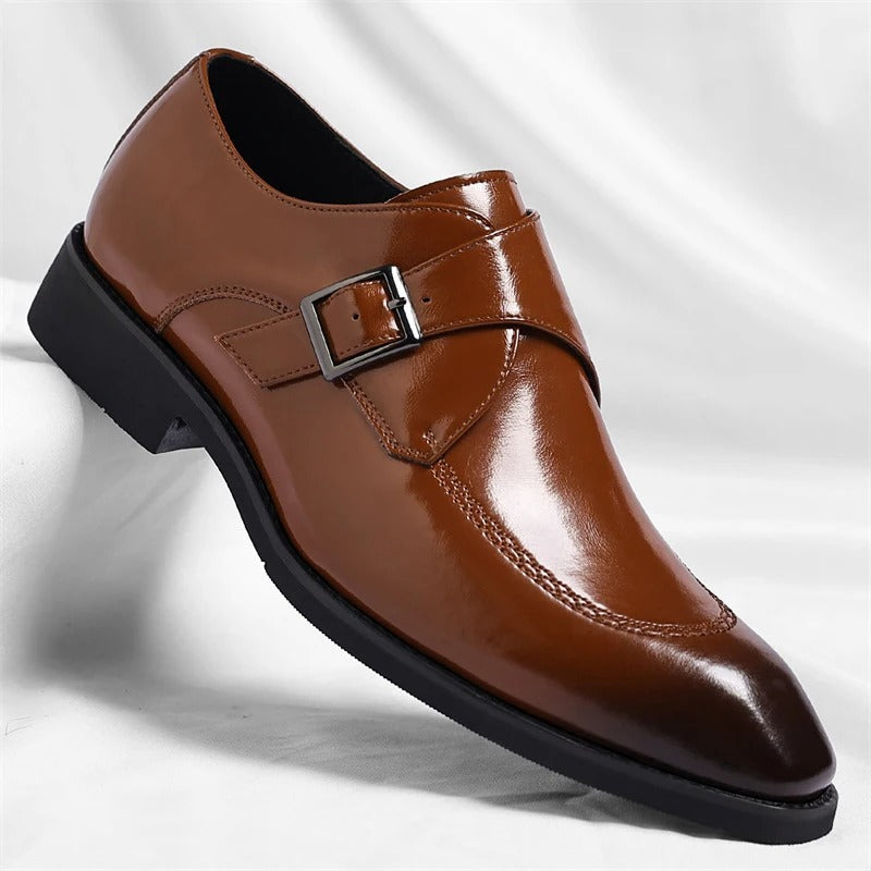 Men's Formal Leather Business Shoes – Comfort Fit