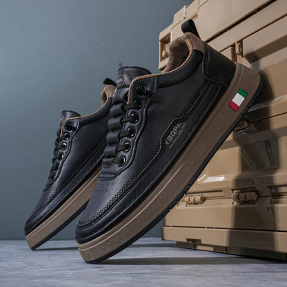 Men's Lace-Up Fashion Casual Sneakers