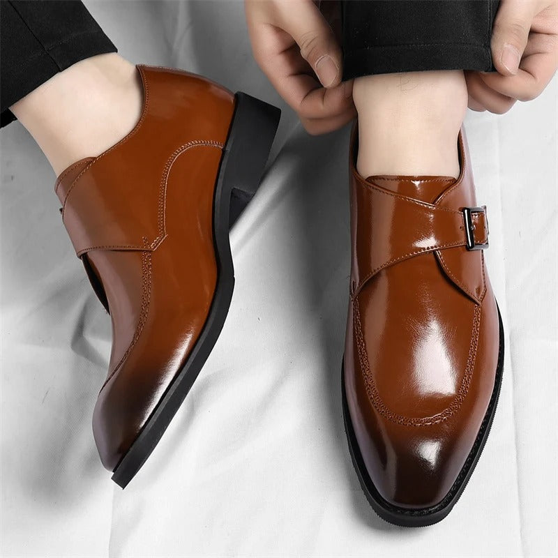 Men's Formal Leather Business Shoes – Comfort Fit