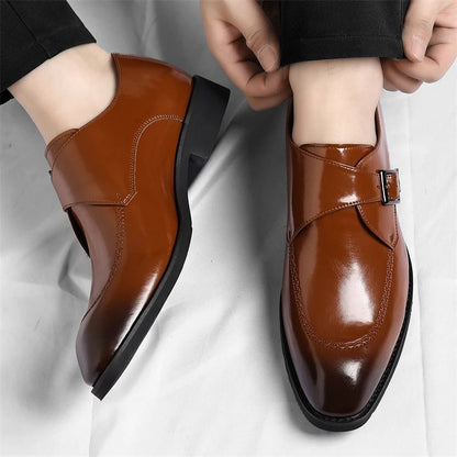 Men's Formal Leather Business Shoes – Comfort Fit