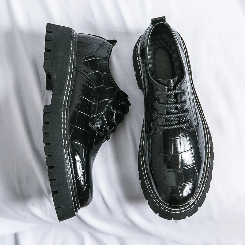 Men's Classic Derby Dress Shoes – Thick Sole