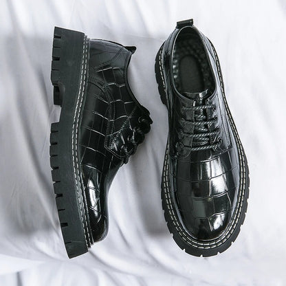 Men's Classic Derby Dress Shoes – Thick Sole
