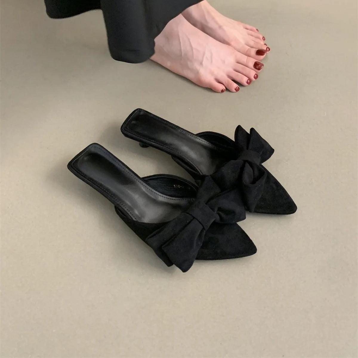 Women's Butterfly-Knot Low-Heel Summer Slippers