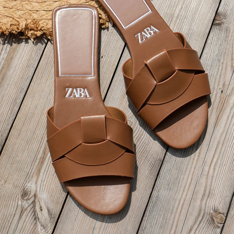 Women's T-Strap Flat Summer Slippers