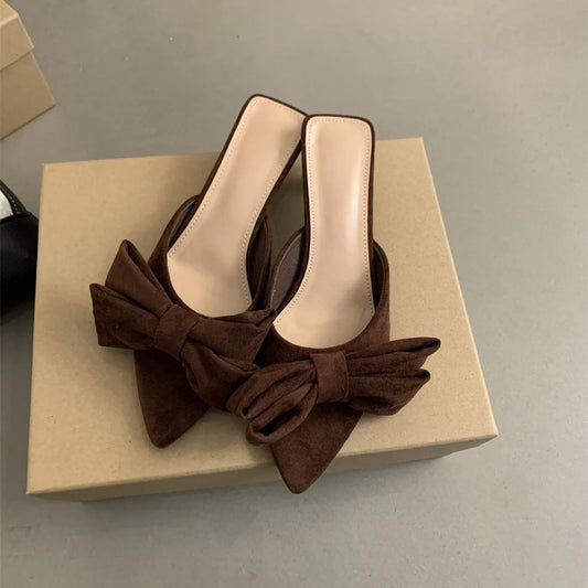Women's Butterfly-Knot Low-Heel Summer Slippers